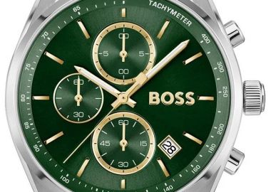 BOSS Grand Prix Chronograph - 1514265, Silver case with Stainless Steel Bracelet - Boss - 