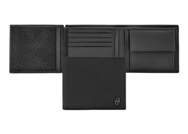 BOSS Πορτοφόλι από δέρμα Black HLN526A - Boss Accessories - 