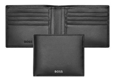BOSS Πορτοφόλι από δέρμα Black HLW403A - Boss Accessories - 
