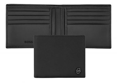 BOSS Πορτοφόλι από δέρμα Black HLW526A - Boss Accessories - 