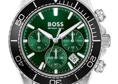 BOSS Sealiner Chronograph - 1514321, Silver case with Stainless Steel Bracelet - Boss - 