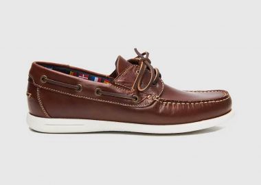 Boss Shoes ανδρικά δερμάτινα loafers - D09130 Καφέ - BOSS SHOES - 