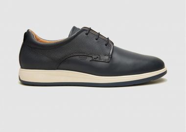 Boss Shoes ανδρικά δερμάτινα παπούτσια oxford casual - ZA267 - BOSS SHOES - 