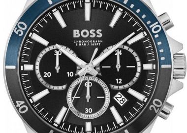 BOSS Troper Chronograph - 1514101, Silver case with Stainless Steel Bracelet - Boss - 