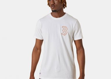 BOSTON RED SOX MLB LEAGUE ESSENTIAL T-SHIRT ΑΣΠΡΟ - NEW ERA - 