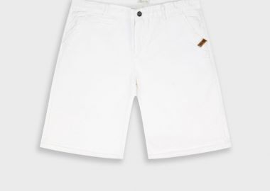 Boutique βερμούδα για αγόρι - Λευκό 42-223191-2-2 - energiers - 