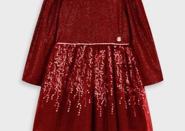 Boutique φόρεμα - ΜΠΟΡΝΤΩ 45-125371-7 - energiers - 