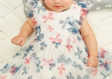 Boutique φόρεμα για βρεφικό κορίτσι - ΕΜΠΡΙΜΕ 44-225472-7 - energiers - 