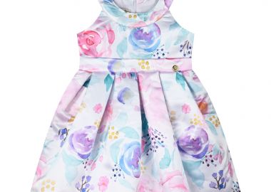 Boutique φόρεμα για κορίτσι - ΦΛΟΡΑΛ 45-225373-7 - 45-225373-7-2-etwn-floral - energiers - 