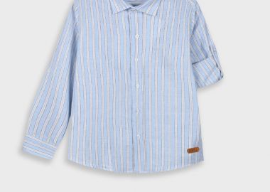Boutique πουκάμισο για αγόρι - Ριγέ 43-225095-4 - energiers - 