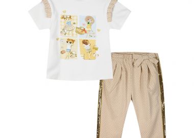 Boutique σετ για βρεφικό κορίτσι - ΜΠΕΖ 44-225443-0 - energiers - 