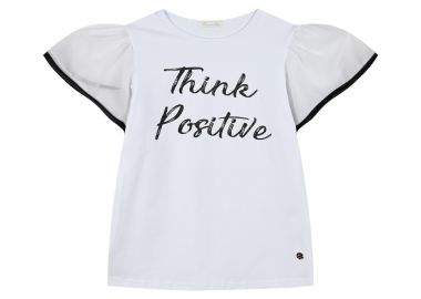 Boutique τοπ για κορίτσι - Λευκό 46-225271-5 - energiers - 