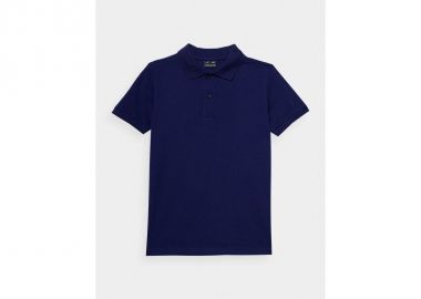 Boy's 100 cotton plain polo shirt 4F - 4f - 