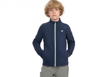 Boy's fleece 4F M413 navy blue 4FJWAW25TFLEM413 31S - 4f - 