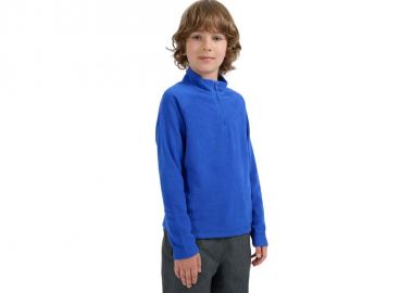Boy's fleece sweatshirt 4F M058 cobalt 4FJWAW25UFLEM058 36S - 4f - 