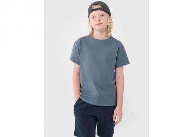Boy's oversize plain Tshirt 4F 4FJWSS25TTSHM232446S - 4f - 