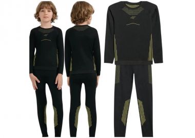 Boy's seamless underwear set TOPBOTTOM 4F 4FJWAW25USEAM24820S - 4f - 