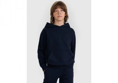 Boy's sweatshirt with hood open 4F 4FJWMM00TSWSM186031S - 4f - 