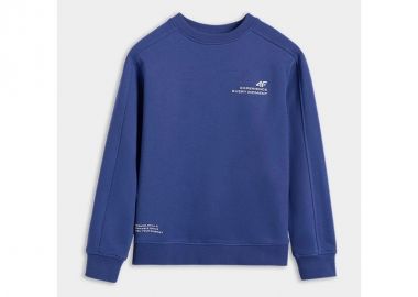 Boy's sweatshirt without zipper and hood 4F 4FJRAW25TSWSM241331S -  - 