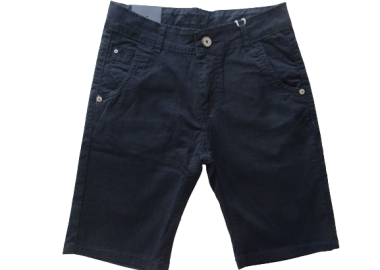 BOY STUDIO ΠΑΙΔΙΚΗ ΥΦΑΣΜΑΤΙΝΗ ΒΕΡΜΟΥΔΑ 1346 - μπλε ΜΠΛΕ ΣΚΟΥΡΟ - OEM - 