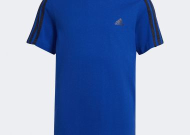 BOYS' ESSENTIALS 3-STRIPES T-SHIRT ΜΠΛΕ - ADIDAS PERFORMANCE - 