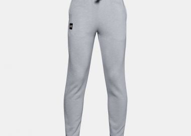 BOYS' UNDER ARMOUR RIVAL FLEECE JOGGERS ΓΚΡΙ - UNDER ARMOUR - 