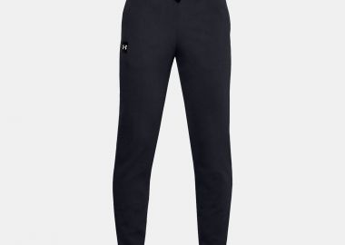 BOYS' UNDER ARMOUR RIVAL FLEECE JOGGERS ΜΑΥΡΟ - UNDER ARMOUR - 
