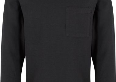 Boys Heavy Oversized Pocket Longsleeve Urban Classics UCK4723-00007 Black - Urban Classics - 
