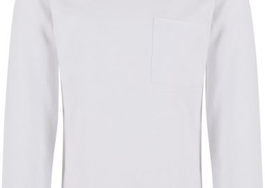 Boys Heavy Oversized Pocket Longsleeve Urban Classics UCK4723-00220 White - Urban Classics - 