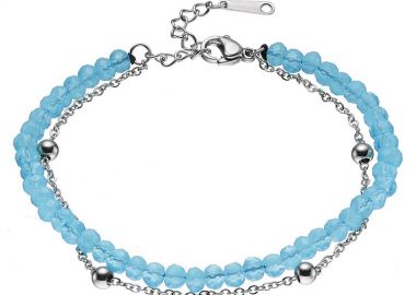 Βραχιόλι Από Ανοξείδωτο Ατσάλι AS20909 - AMOR AMOR - 