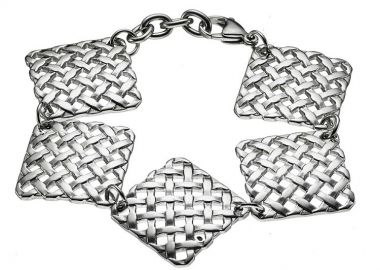 Βραχιόλι Από Ανοξείδωτο Ατσάλι AS20916 - AMOR AMOR - 