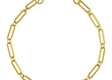 Βραχιόλι Από Ανοξείδωτο Ατσάλι Επιχρυσωμένο AA29055 21cm - AMOR AMOR - 