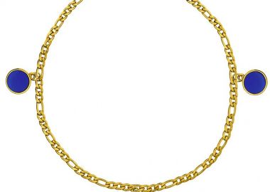 Βραχιόλι Από Ανοξείδωτο Ατσάλι Επιχρυσωμένο AA29060 16cm - AMOR AMOR - 