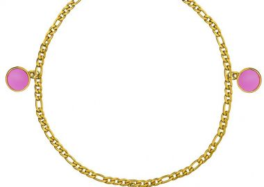 Βραχιόλι Από Ανοξείδωτο Ατσάλι Επιχρυσωμένο AA29061 18cm - AMOR AMOR - 