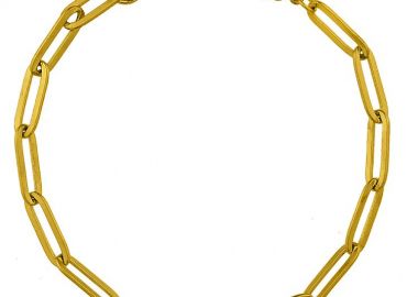 Βραχιόλι Από Ανοξείδωτο Ατσάλι Επιχρυσωμένο TA28939 21cm - AMOR AMOR - 