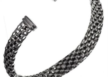 Βραχιόλι από ασήμι 925 χειροπέδα χειροποίητο -  - 