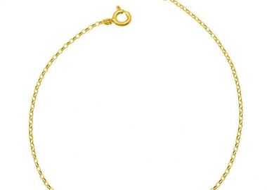 Βραχιόλι Από Ασήμι 925 Επιχρυσωμένο Με Ματάκι Και Σταυρό EX26981 - AMOR AMOR - 