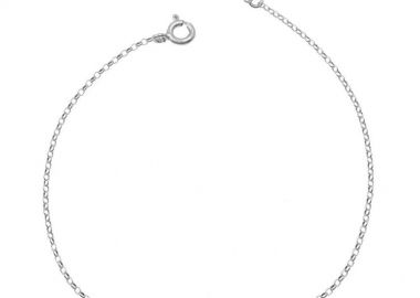 Βραχιόλι Από Ασήμι 925 Επιπλατινωμένο Με Ματάκι Και Σταυρό EX26666 - AMOR AMOR - 