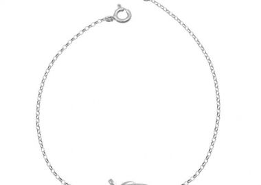 Βραχιόλι Από Ασήμι 925 Επιπλατινωμένο Με Ματάκι Και Σταυρό EX26678 - AMOR AMOR - 