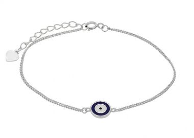 Βραχιόλι Από Ασήμι 925 Με Ματάκι PS25789 - AMOR AMOR - 