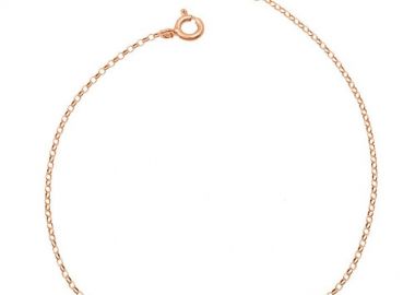 Βραχιόλι Από Ασήμι 925 Ροζ Επιχρυσωμένο Με Ματάκι Και Σταυρό EX26982 - AMOR AMOR - 