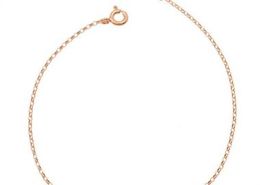 Βραχιόλι Από Ασήμι 925 Ροζ Επιχρυσωμένο Με Ματάκι Και Σταυρό EX26985 - AMOR AMOR - 