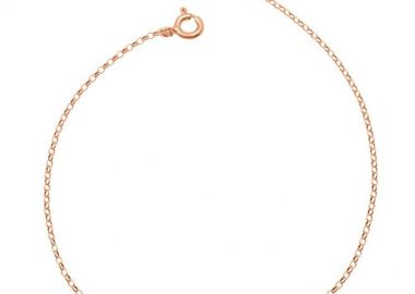 Βραχιόλι Από Ασήμι 925 Ροζ Επιχρυσωμένο Με Ματάκι Και Σταυρό EX26988 - AMOR AMOR - 