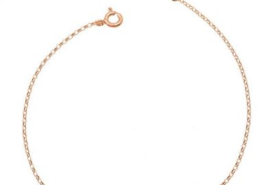 Βραχιόλι Από Ασήμι 925 Ροζ Επιχρυσωμένο Με Νονά EX27047 - AMOR AMOR - 