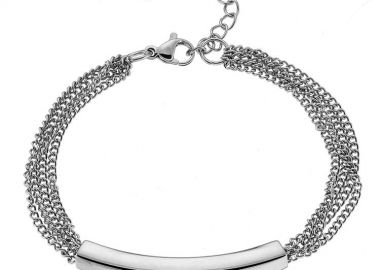 Βραχιόλι Από Ατσάλι AS25842 - AMOR AMOR - 