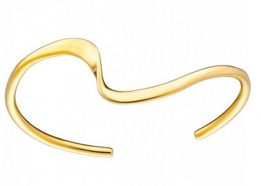 Βραχιόλι Από Ατσάλι Επιχρυσωμένο 24Κ AS21518 - AMOR AMOR - 