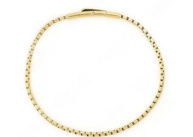 Βραχιόλι Από Ατσάλι Επιχρυσωμένο 24Κ TU25967 21 - AMOR AMOR - 