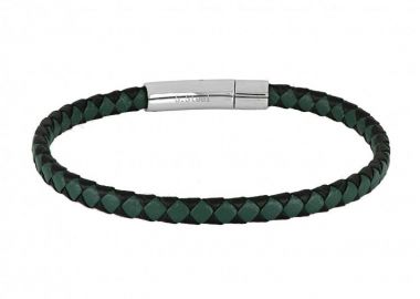 Βραχιόλι Από Δέρμα Και Ατσάλι TU29854 - AMOR AMOR - 