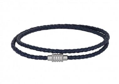 Βραχιόλι Από Δέρμα Και Ατσάλι TU29864 - AMOR AMOR - 