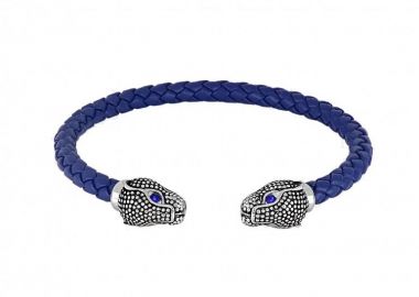 Βραχιόλι Από Δέρμα Και Ατσάλι TU29882 - AMOR AMOR - 